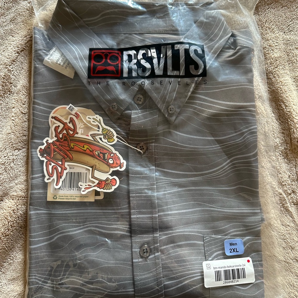 RSVLTS Star Wars Mandalorian Beskar Steel Size  2X